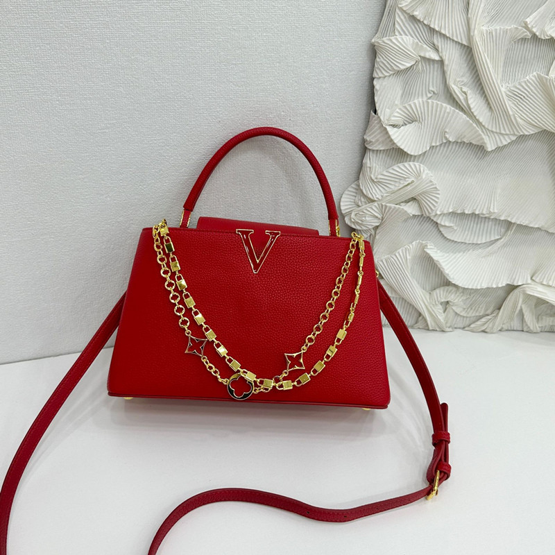 Women Bags Popular Brands - 2025, luxuriöse, hochwertige Damen-Handtasche in V-Form