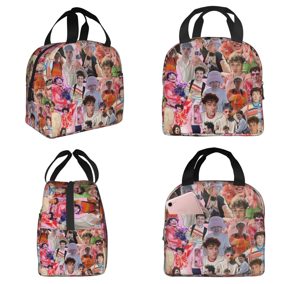 Women Bags Winners - Nemo Eurovisions Switzerland Winner Isolierte Lunchtasche