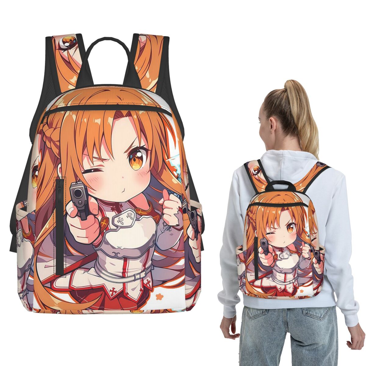 Women'S Bag Online - Sword Art Online Yuuki Asuna Anime-Rucksack,