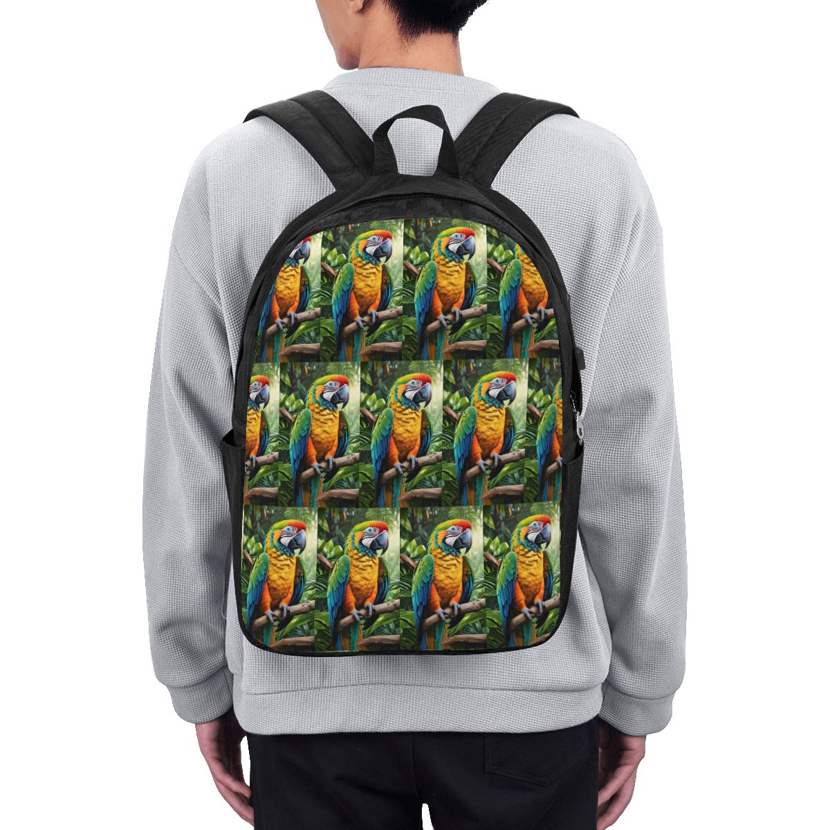 Women'S Bags Travel - Niedlicher Papageien-Rucksack, Reisetasche für Notebooks, Computer,