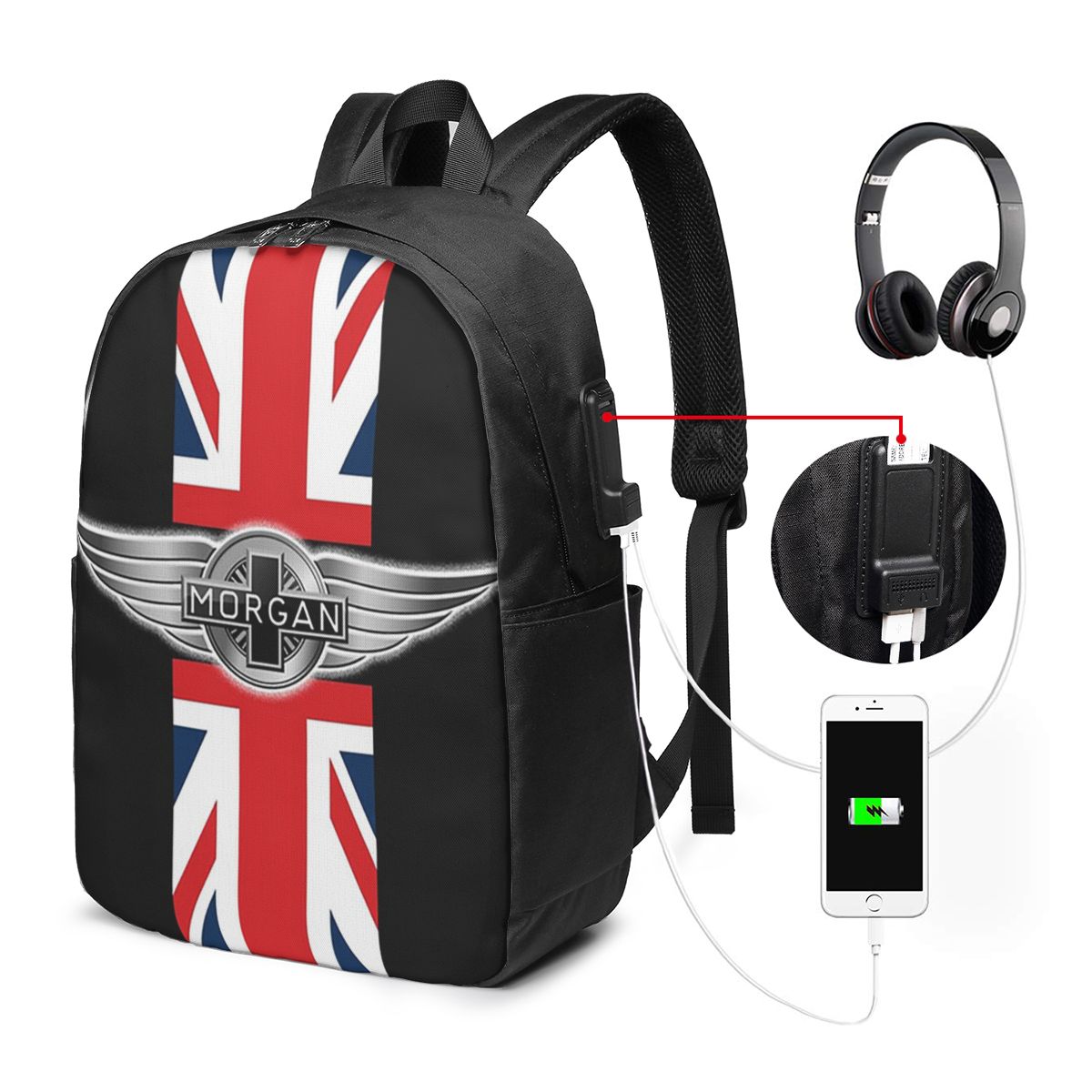 Morgan Motor Car Company Rucks – Women'S Bags Travel Bewertung und Preis