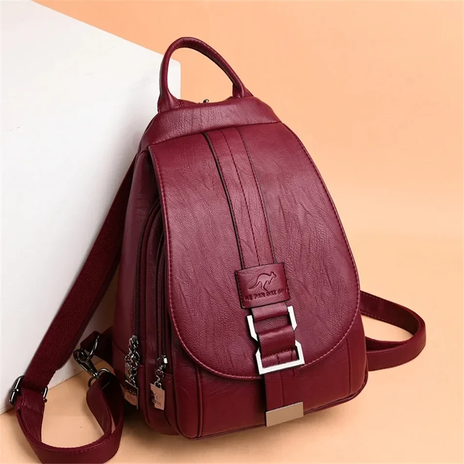 Multifunktionale Frauen Leder  – Women'S Kangaroo Bags Bewertung und Preis