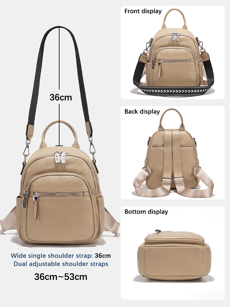 Zency Kleiner Rucksack aus ech – Women'S Work Bags Designer Bewertung und Preis