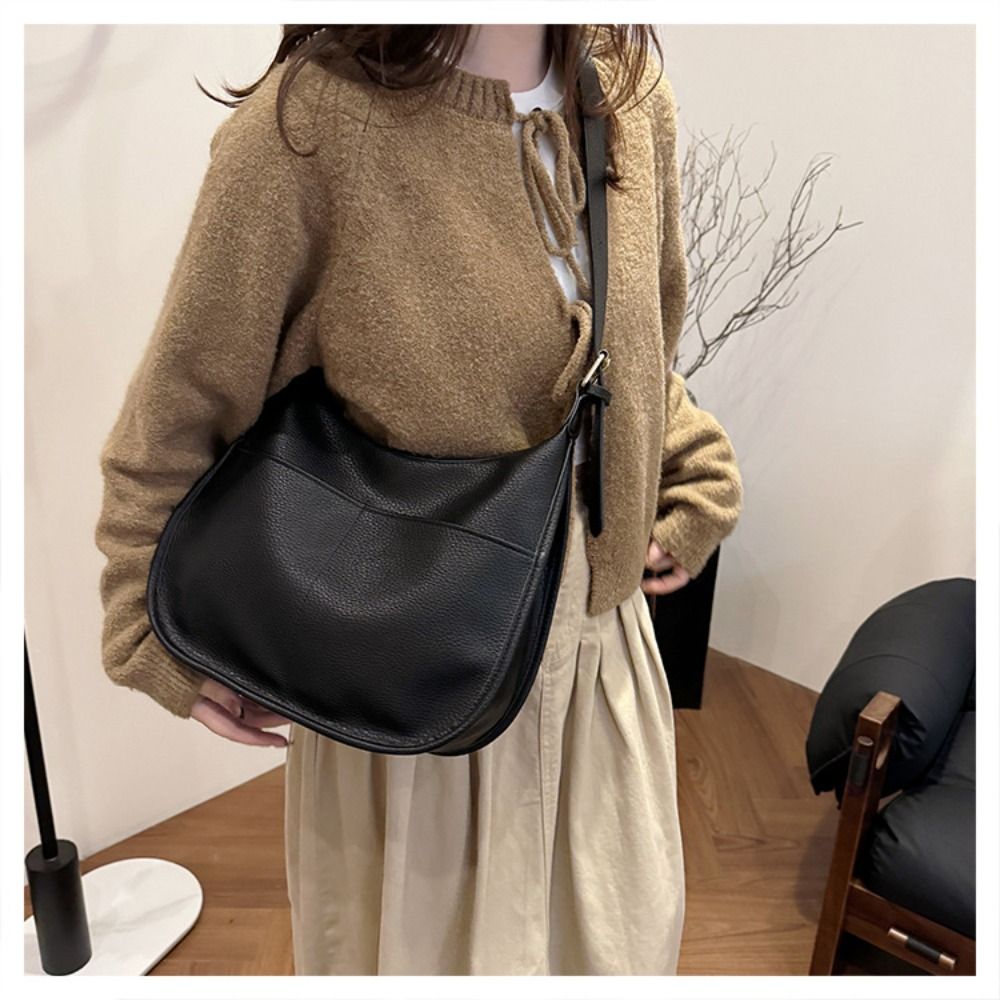 PU-Leder Tragetaschen Schwarz  – Women'S Work Bags Designer Bewertung und Preis